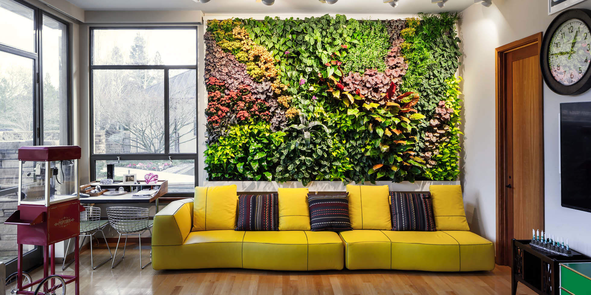 Diller Residence Living Wall by Habitat Horticulture - View 1
