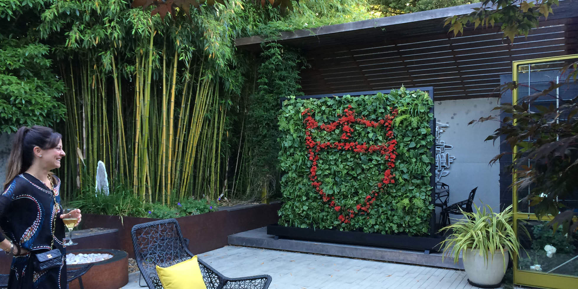 Dwell and Tudor Event Living Wall by Habitat Horticulture - View 2